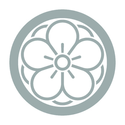 丸に陰八重梅紋 10
