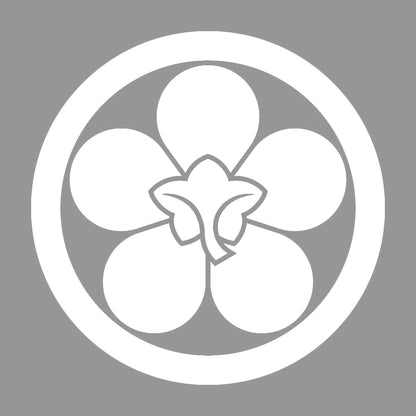 丸に裏梅紋 7