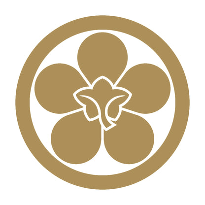 丸に裏梅紋 9