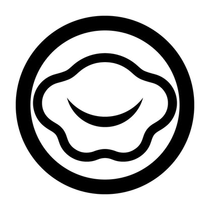 丸に中陰光琳梅紋