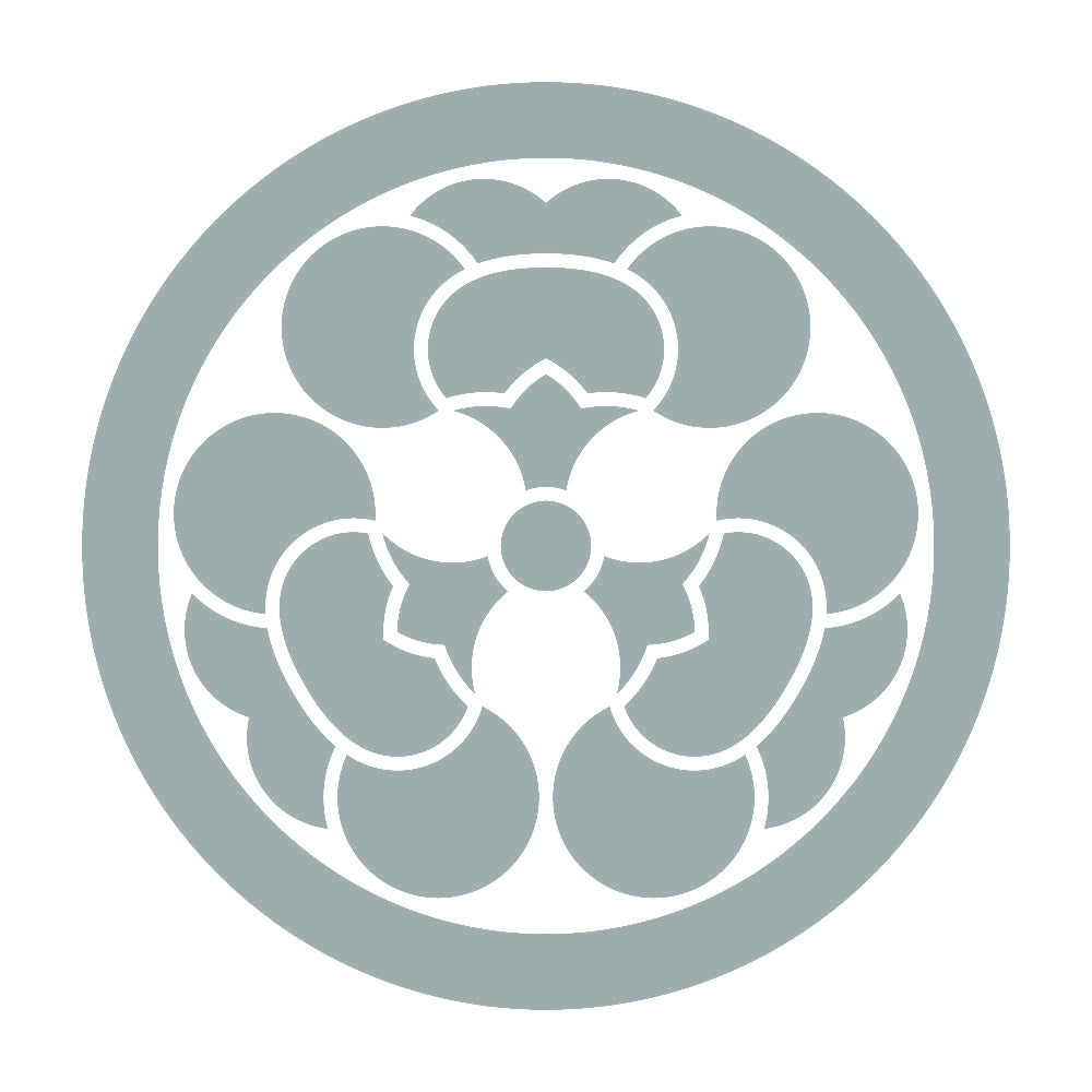 丸に三つ裏梅紋 10