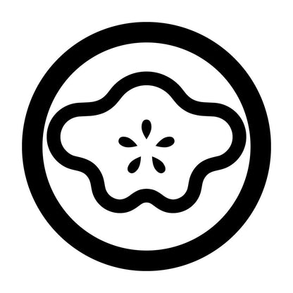 丸に陰利休梅紋
