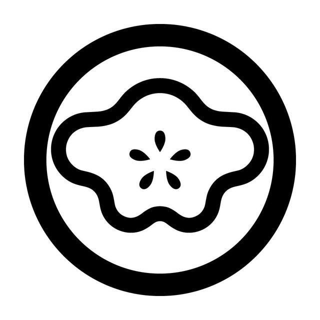 丸に陰利休梅紋