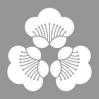 尻合わせ三つ香い梅紋 7