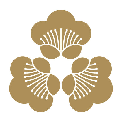 尻合わせ三つ香い梅紋 9