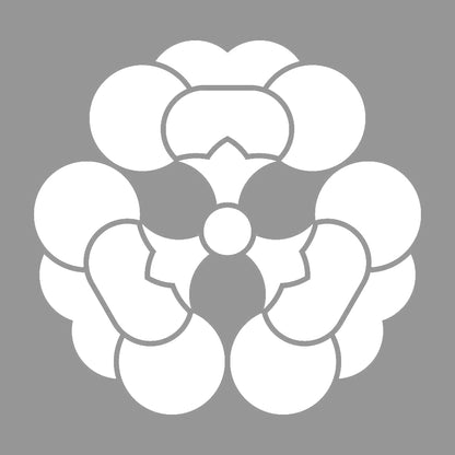 三つ裏梅紋 7