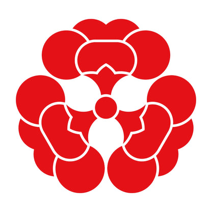 三つ裏梅紋 8