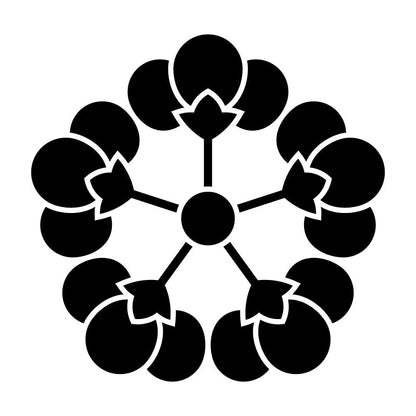 五つ横見裏梅紋