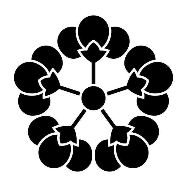 五つ横見裏梅紋