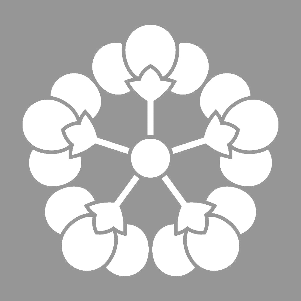 五つ横見裏梅紋 7