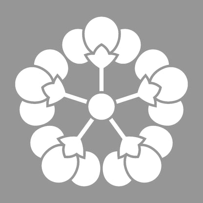 五つ横見裏梅紋 7