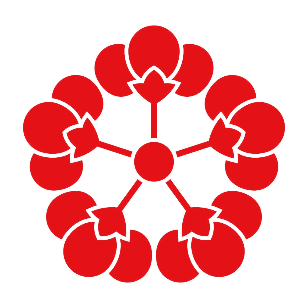 五つ横見裏梅紋 8