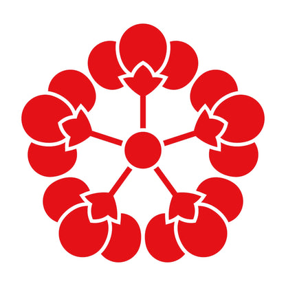 五つ横見裏梅紋 8