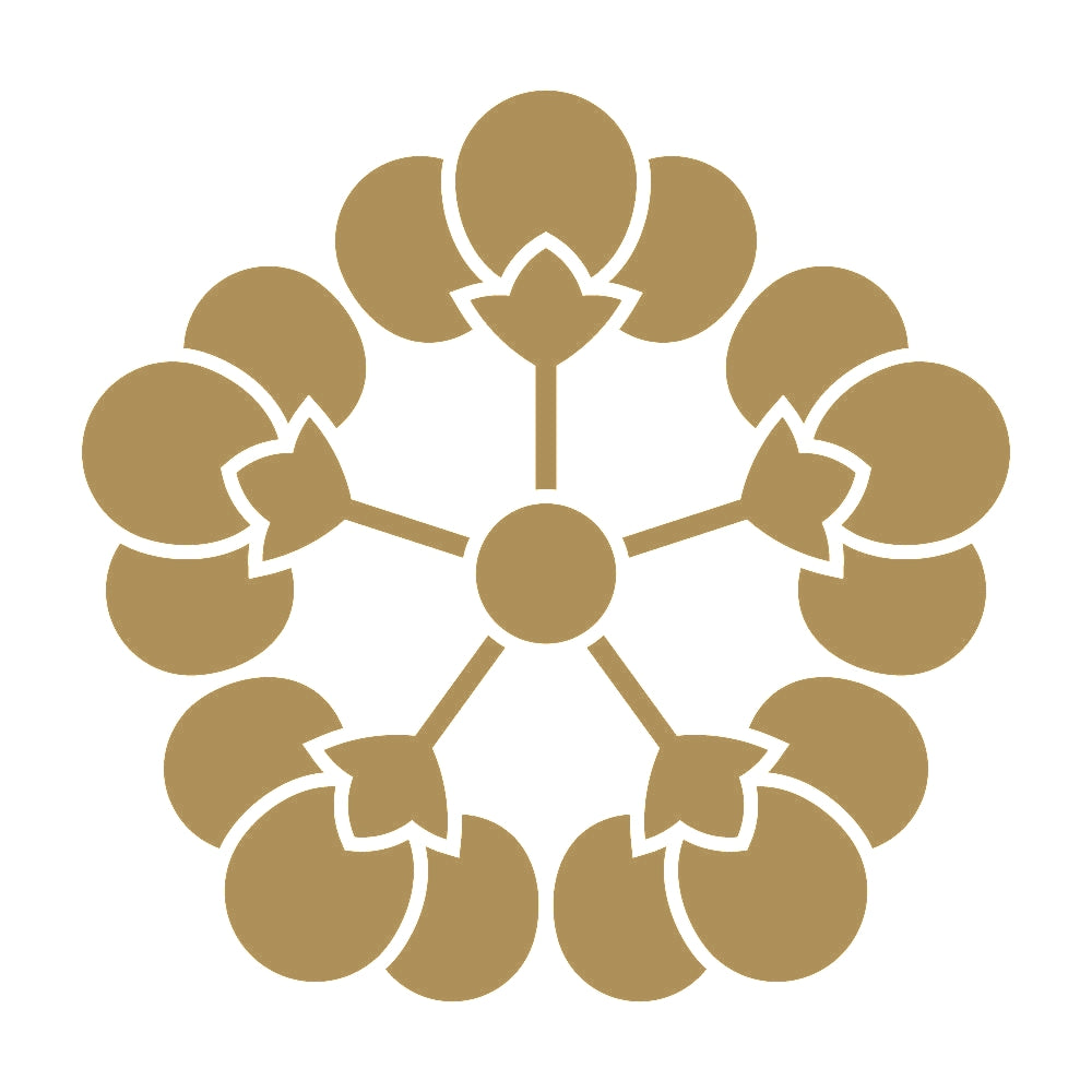 五つ横見裏梅紋 9