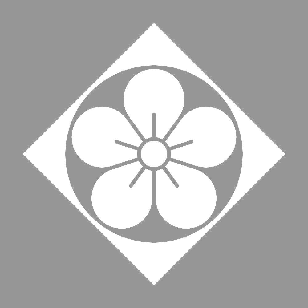 鉄砲角に梅紋 7