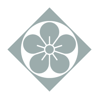鉄砲角に梅紋 10