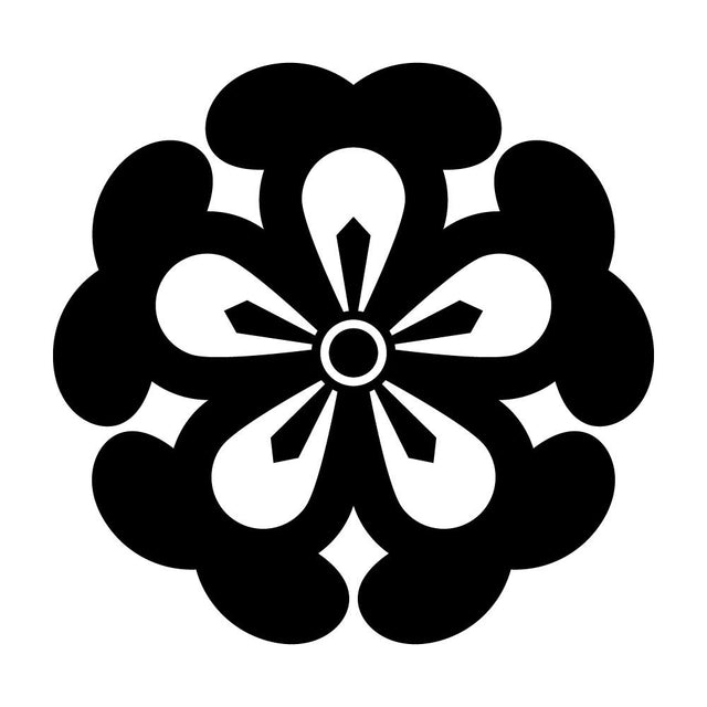飾り梅の花紋