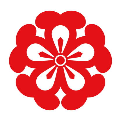 飾り梅の花紋 8