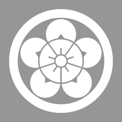 丸に変わり梅紋 7