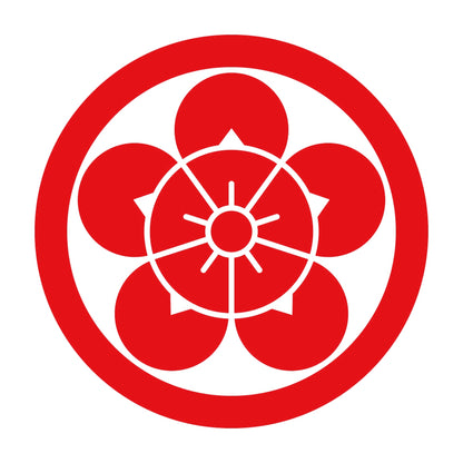 丸に変わり梅紋 8