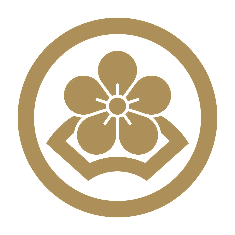 丸に梅に中陰地紙紋 9