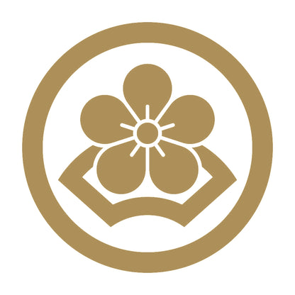 丸に梅に中陰地紙紋 9