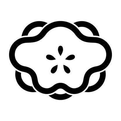 陰八重利休梅紋