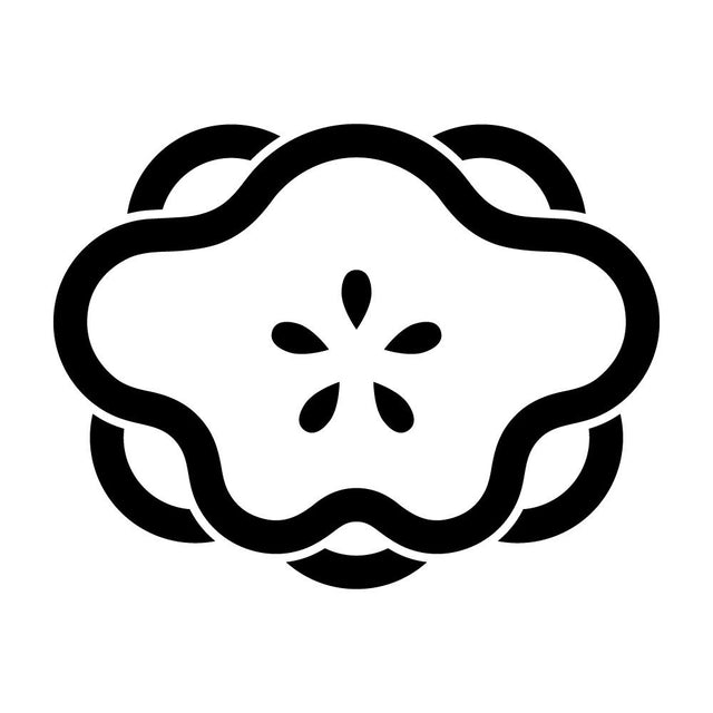 陰八重利休梅紋