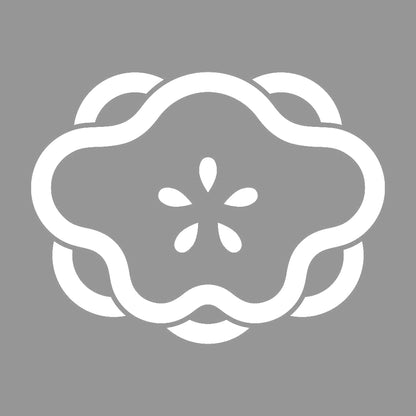 陰八重利休梅紋 7