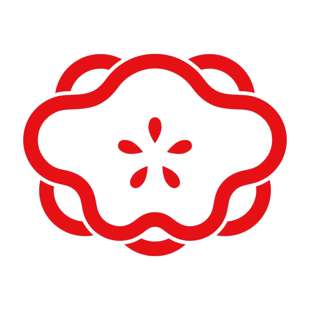 陰八重利休梅紋 8