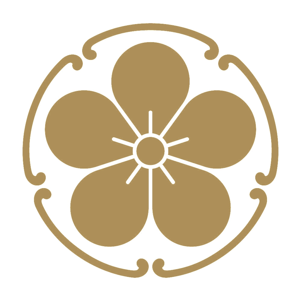 五つ鐶に梅の花紋 9