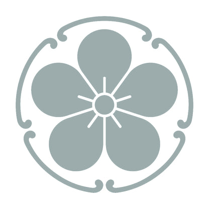 五つ鐶に梅の花紋 10