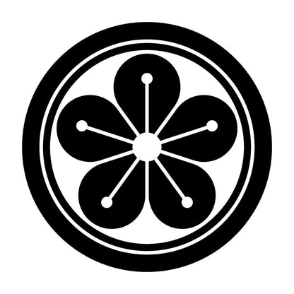 子持ち輪に梅紋