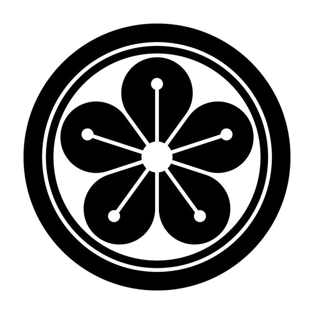 子持ち輪に梅紋