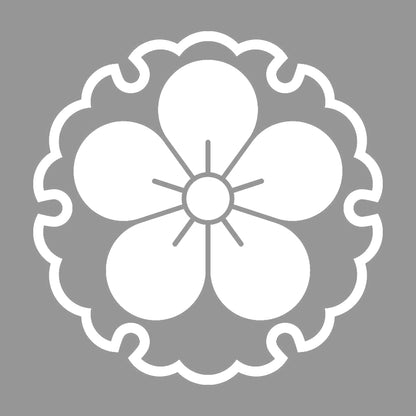 雪輪に梅紋 7