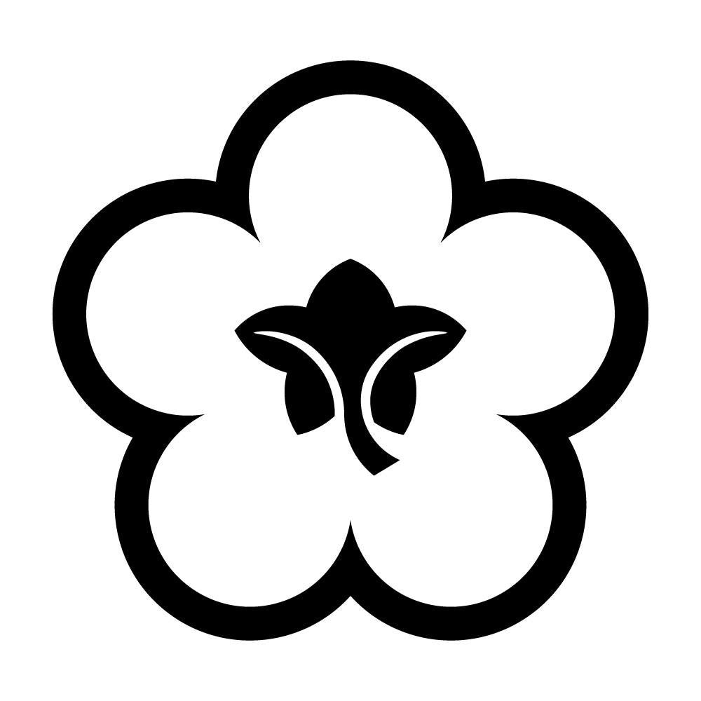 中陰裏梅紋