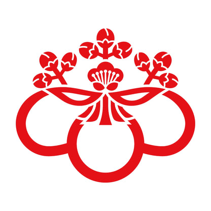 中陰梅桐紋 8