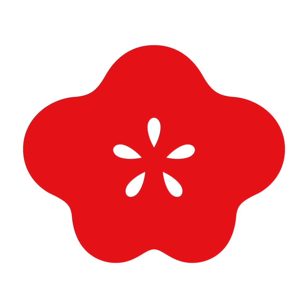 利休梅紋 8