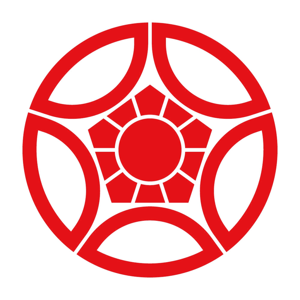 中陰割り梅鉢紋 8