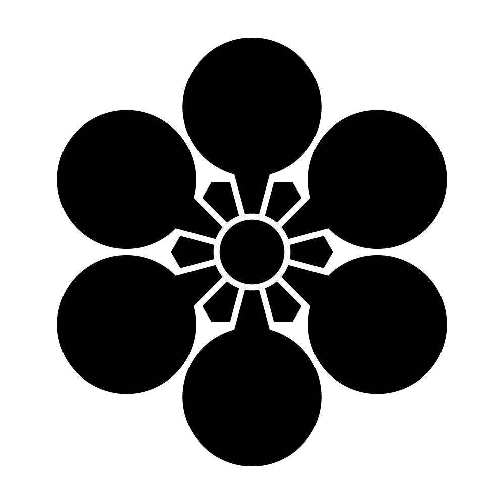 六つ梅鉢紋