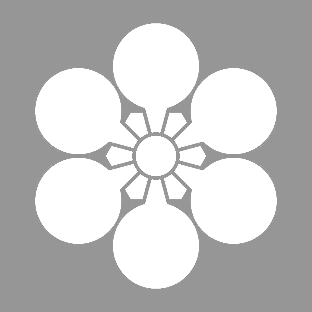 六つ梅鉢紋 7