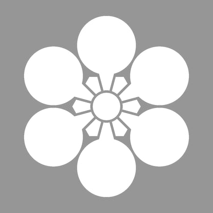 六つ梅鉢紋 7