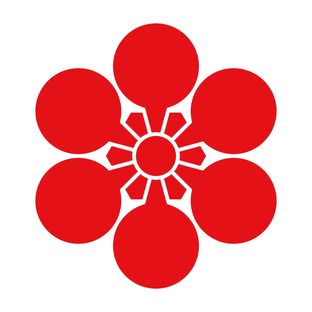六つ梅鉢紋 8