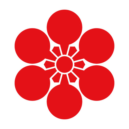 六つ梅鉢紋 8