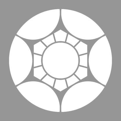 割り六つ梅鉢紋 7
