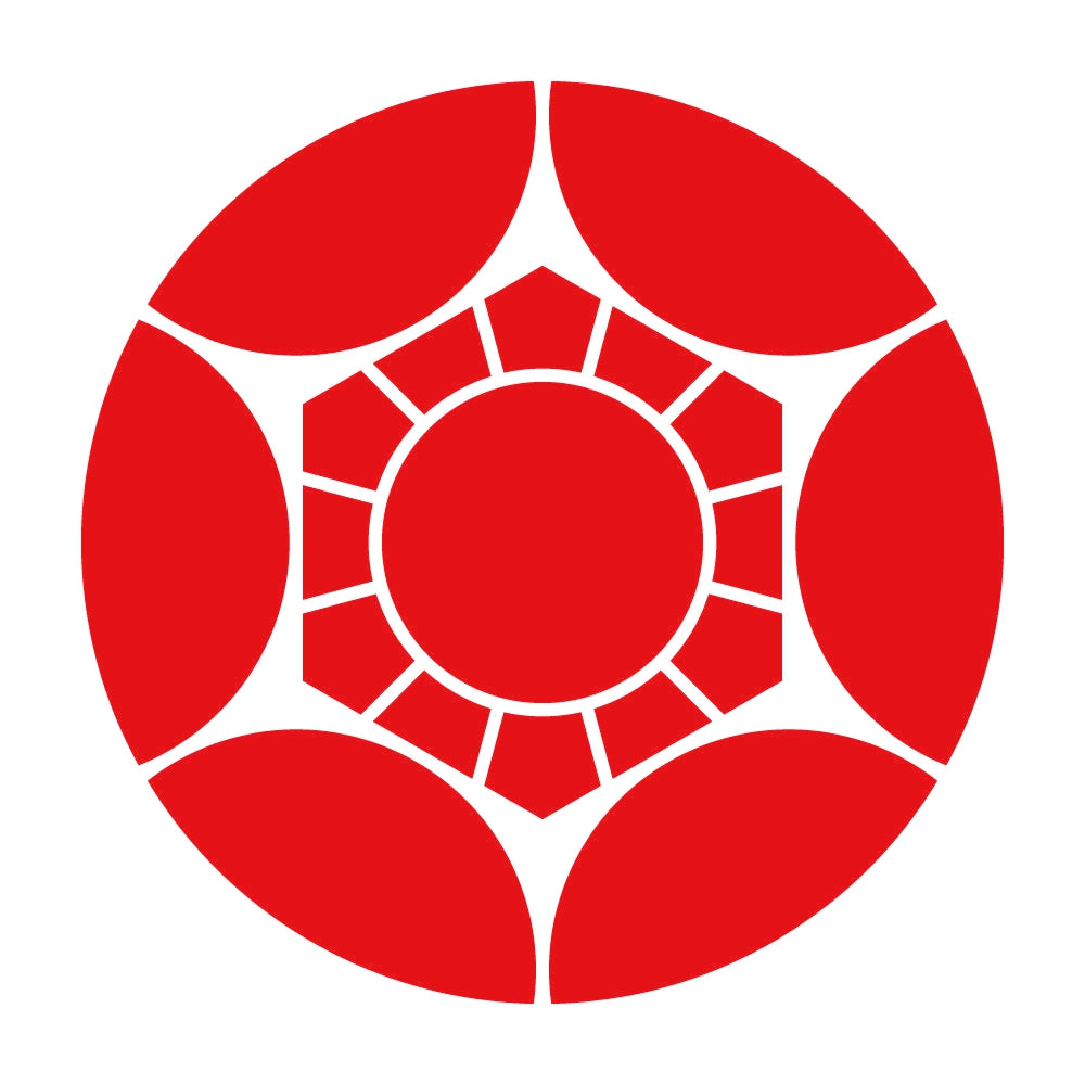 割り六つ梅鉢紋 8