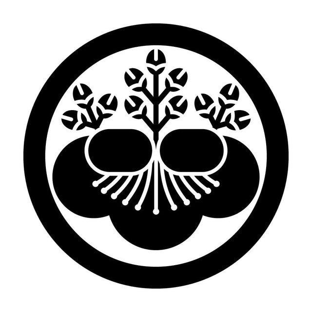 丸に梅桐紋