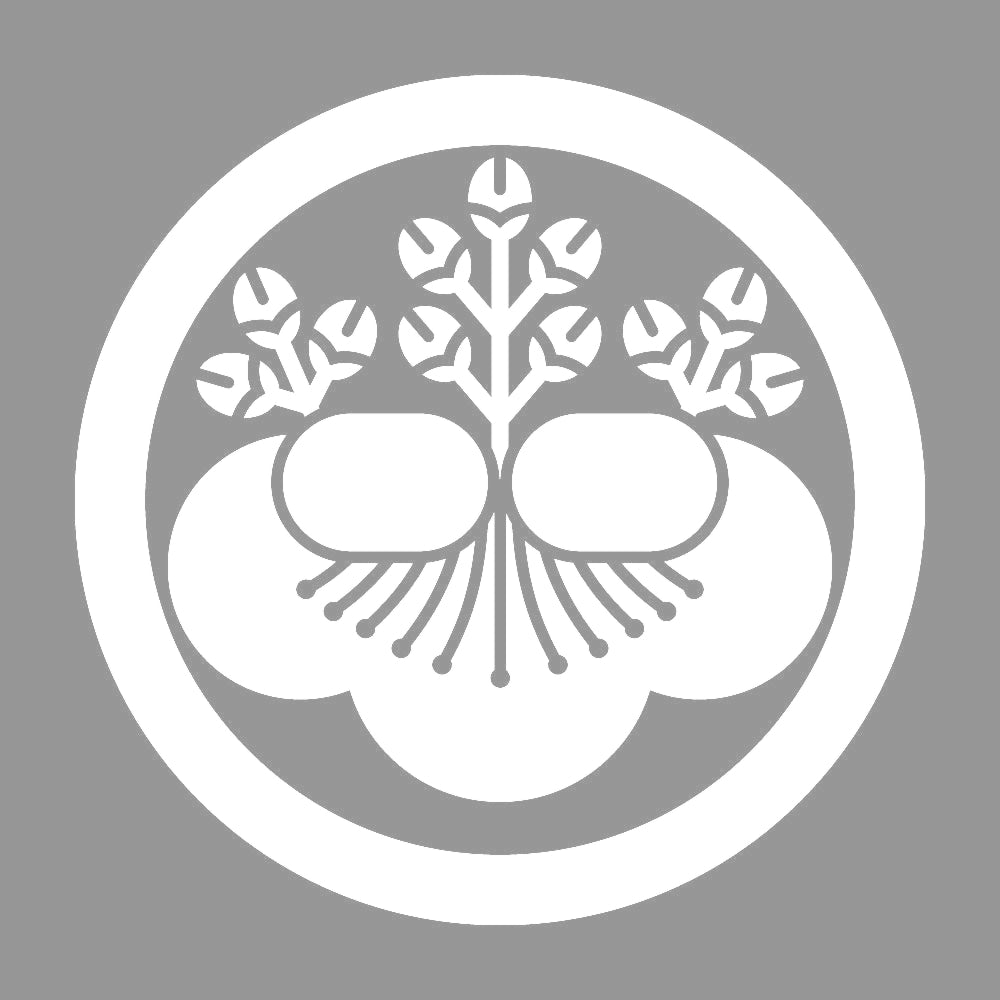 丸に梅桐紋 7
