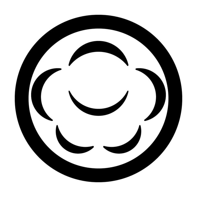 丸に瓜形梅紋