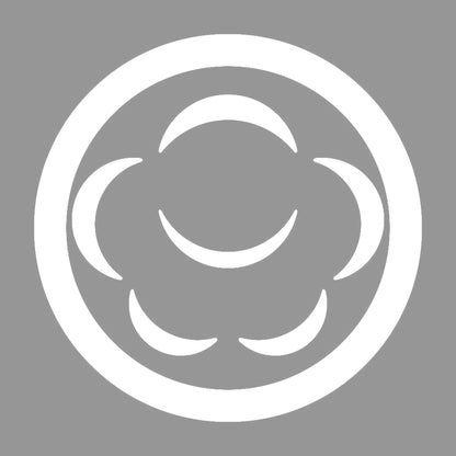 丸に瓜形梅紋 7